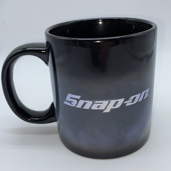 Snap-on Tools Heat Colour Changing Coffee Tea Mug Cup Black - Picture 8 of 10